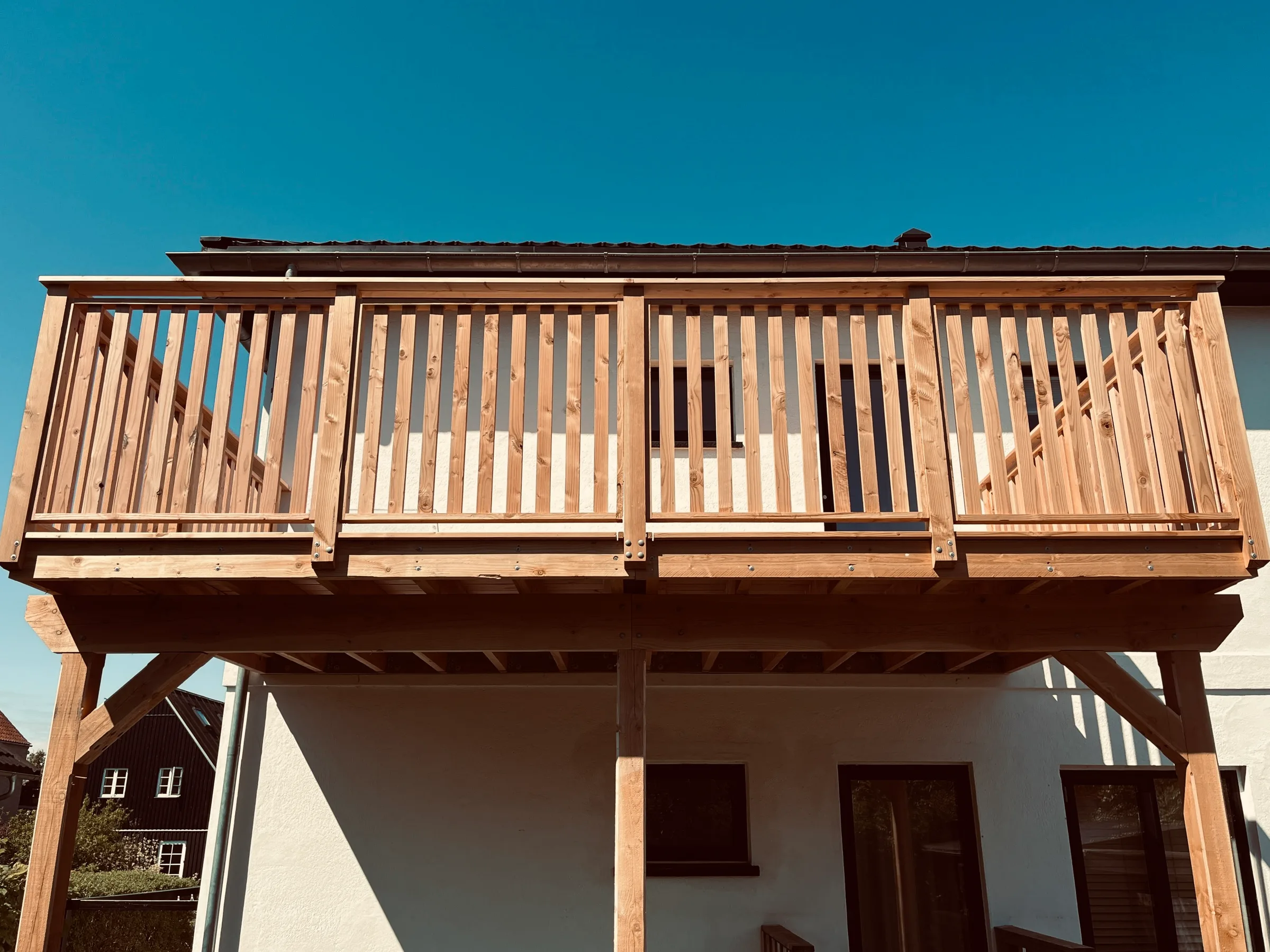 Hævet terrasse i Douglas